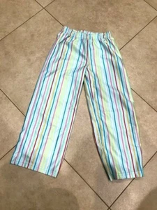 Girls Pin Stripes Pajamas Bottom Sleepwear Nightwear - Size Small - Picture 1 of 2