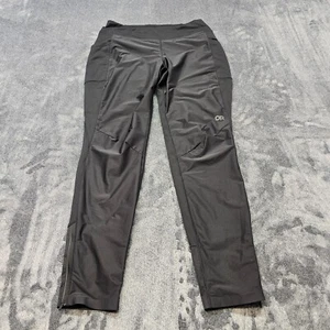 Outdoor research Deviator Hybrid Wind pants Womens Medium black Leggings Hiking - Picture 1 of 12