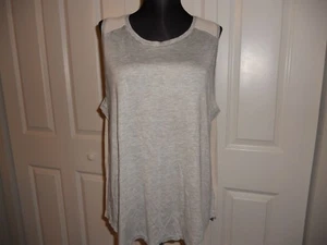 NUEVO CON ETIQUETAS J.CREW PRIMA JERSEY DE GASA TRASERA TALLA GRANDE - Imagen 1 de 10