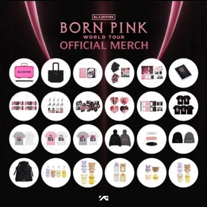 BLACKPINK BORN PINK TOUR Official MD +Tracking Number - Picture 1 of 65