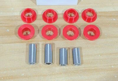 Red Shock Bushings For Polaris Ranger XP 500 570 700 800 900 1000 Replacement  - Image 1 of 4