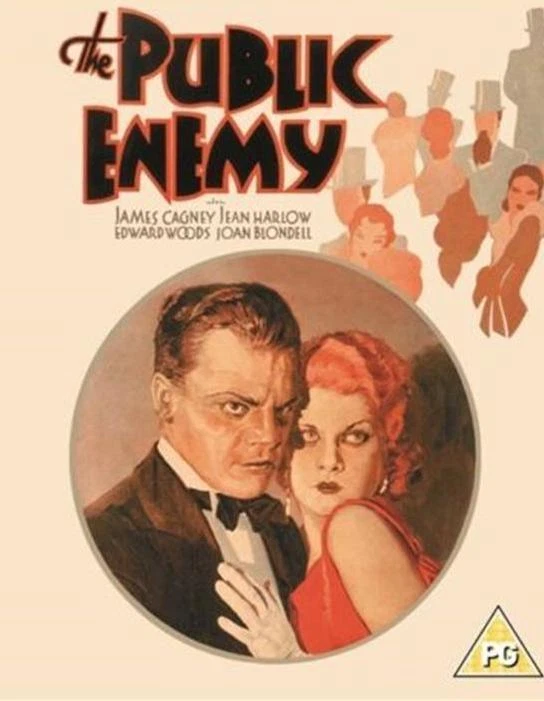 The Public Enemy 1931 James Cagney Jean Harlow Warner UK 2005 Region 2 DVD