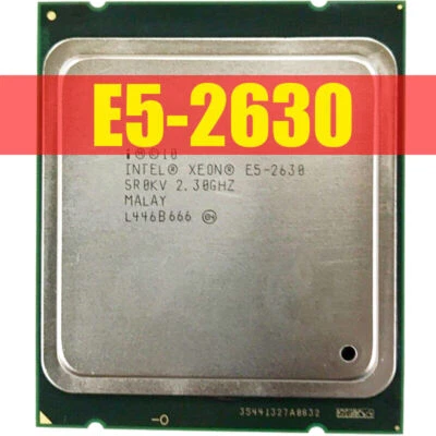 Intel Xeon E5-2620 E5-2630 E5-2640 2650 2660 2670 2680 2689 E5-2690 LGA 2011 CPU - Image 1 of 4