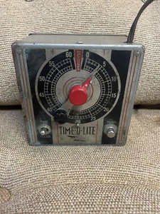 Vintage Industrial Timer Corp Model M-49 Time-O-Lite Master Darkroom Timer - Picture 1 of 3