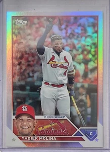 Yadier Molina 2023 Topps Series 1 Rainbow Foil Parallel St. Louis Cardinals #4 - Bild 1 von 12