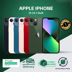New Sealed Apple iPhone 13 A2482 128/256/512GB 6.1" FACTORY UNLOCKED 2 YR WARNTY - Picture 1 of 14