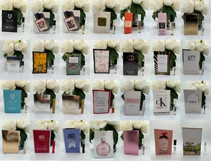 Women's Perfume Sample Vial Set - Lot x 10 Designer Perfume Assorted Vials - Picture 1 of 9