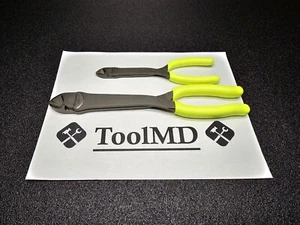Snap-on Tools USA NEW 7" Long Mini & 11" Heavy-Duty Diagonal Cutters 808CF 312CF - Picture 1 of 16
