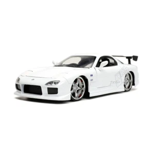 Jada 253203065 Mazda RX-7 weiss - Fast & Furious Maßstab 1:24 Modellauto - Picture 1 of 2