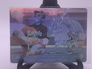 1991 Upper Deck Comic Ball 2 Looney Tunes Reggie Jackson Marvin Hologram Card
