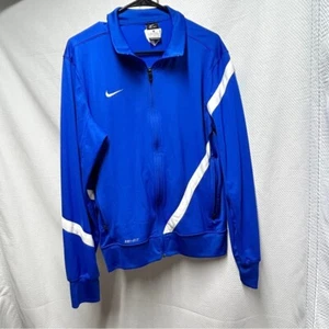Nike Blue and White Lightweight Jacket - Picture 1 of 8