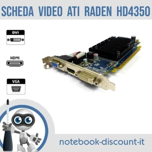 Grafikkarte Sapphire ATI RADEON HD 4350 für Desktop Computer VGA DVI HDMI - Bild 1 von 1