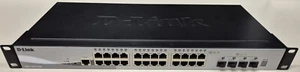 Switch D-Link DGS-1510-28X Gestito L3, 24p Gigabit, 4p 10G SFP+ - Imagen 1 de 2