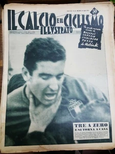 Il calcio e il ciclismo illustrato n. 30 1952 Pandolfini Nazionale L2 ^ - Picture 1 of 1