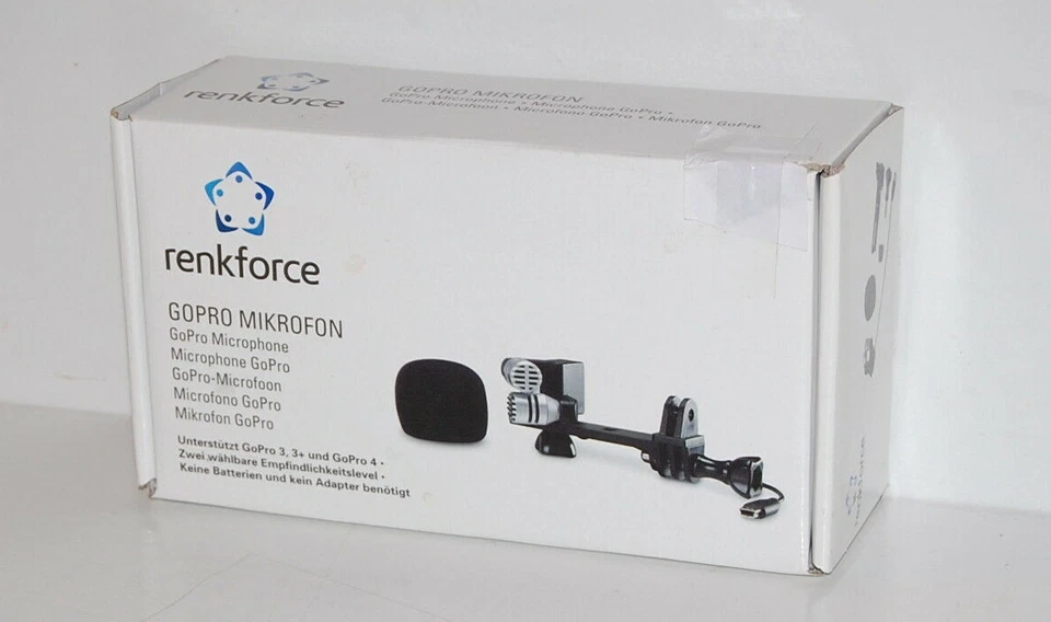 Renkforce GM-01 Kamera-Mikrofon Übertragungsart (Details):Kabelgebunden inkl. Kl - Bild 1 von 1