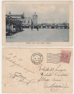 VENEZIA LIDO - EXCELSIOR HOTEL - CAPANNE - VIAGG. 1919 -19893- - Imagen 1 de 1