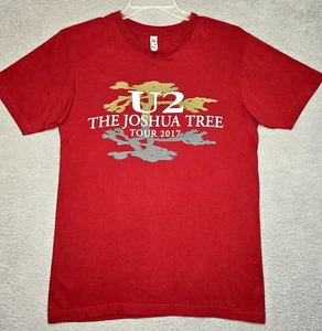 U2 Joshua Tree Tour 2017 Double Sided Graphic T-Shirt - Men's Adult Medium - Picture 1 of 11