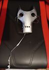 Custom Dr Who Cyberman Helmet Battle Damaged / Withered Faceplate 1/1 Scale 