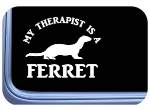 Ferret Sticker Therapist OS 522 6" Ferrets Decal - Picture 1 of 1
