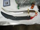 Pirate Sword 25' Stainless Blade Gold Handle 8911kw
