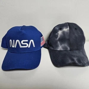 Blue and Black Kids Caps Set - Picture 1 of 5