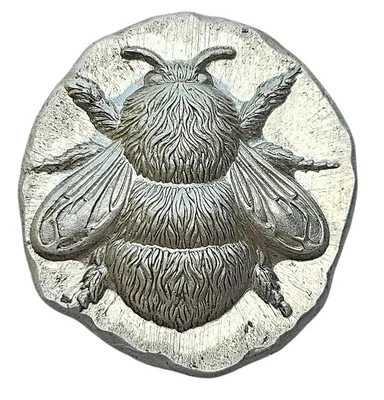 BeKo Edelmetalle 5 Gramm Silberbarren - Rundbarren 999 Silber Hummel Bumblebee - Bild 1 von 2