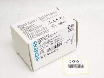 SIEMENS AG Siemens Drucktaster klar 3SB3206-0AA71 3SB3 206-0AA71 / Neu OVP