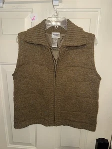 Monterey by Koret, cremefarbene Strickpulloverweste. Größe M. TOP (WTF7) - Bild 1 von 3