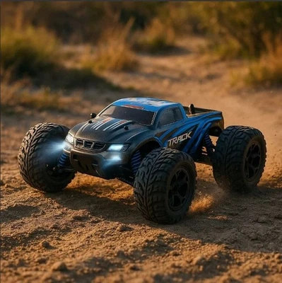 RC Monster Truck Fast 25MPH 1:16 Scale 2.4GHz Remote Control Car All-Terrain 4WD - Image 1 of 4