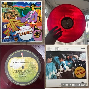 A Collection Of Beatles Oldies EX/EX+ RED VINYL 1970 Japanese Press 1970 AP-8016 - Picture 1 of 12