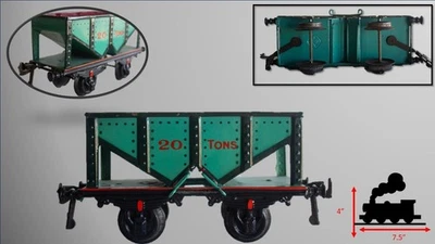 1910-1915 Pre-War  Bing 1-gauge large "20 Tons" Coal Carrier Freight Wagon - Image 1 of 4