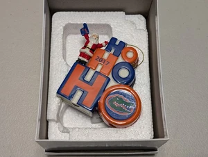 Danbury Mint University Of Florida Gators 2017 HO HO HO Homecoming Ornament NCAA - Picture 1 of 2