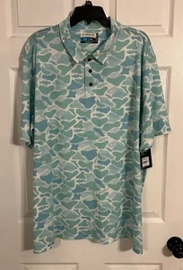 Magellan 2xl NWT Men’s Fishing Moisture Wicking Short Sleeve Polo Shirt - Picture 1 of 13