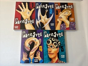 PARASYTE Manga Series Volume 1-5 by Hitoshi Iwaaki Pre Owned B&W - Picture 1 of 12