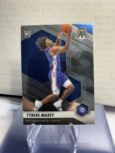 2020-21 Mosaic Tyrese Maxey Rookie RC #203 76ers - Picture 1 of 2