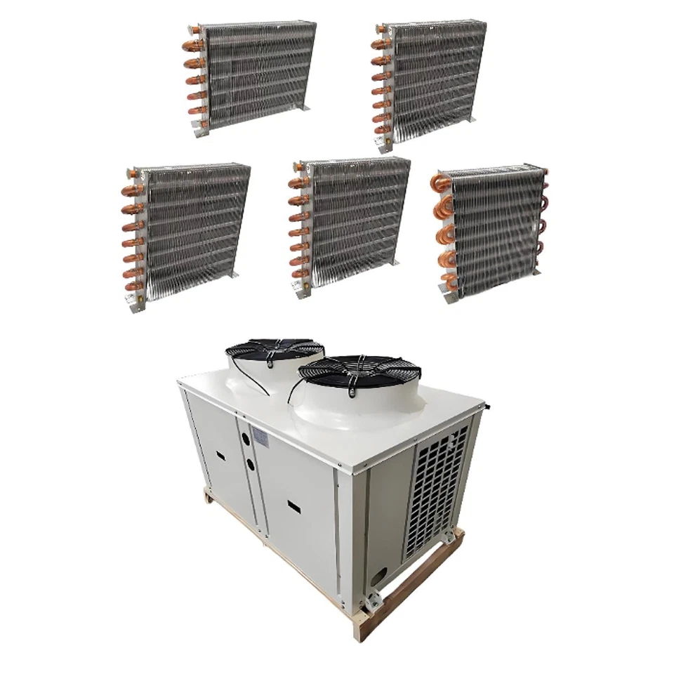 Shellless Refrigerator Condenser with Copper Tubes And Aluminum Fins - Image 1 of 1