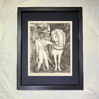 Arte Diego Rivera "Viva Zapata" ENMARCADO PERSONALIZADO Foto 1 de 3