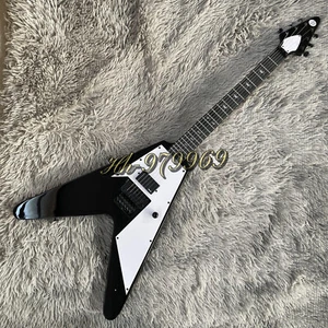 Guitarra Eléctrica Humbucker Black Flying V MV-290 Kirk Hammett KH-1, con Floyd Rose - Imagen 1 de 8