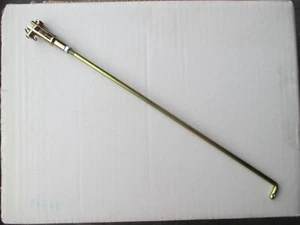 THROTTLE LINKAGE STEEL ROD CLEVIS 12'' STREET ROD CARBURETOR ACCELERATOR TYPE 1 - Foto 1 di 1