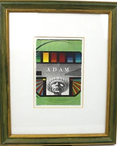 Rudolf Hausner, Adam, Farblithographie, Handsigniert - Bild 1 von 6