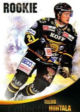 2011-12 Finnish Cardset Rookie #9 Teemu Huhtala