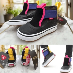 VANS Toddler Slip-On Hi Terrain V MTE Insulated Snow Winter Duck Boots Size 6 - Picture 1 of 13