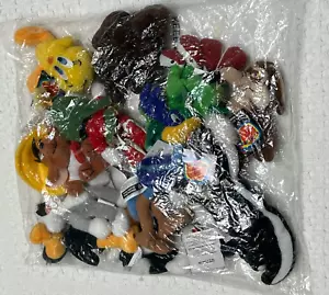 Mini bolsa de frijoles Looney Tunes 1999 juego de 12 felpa nuevo sellado - Imagen 1 de 9