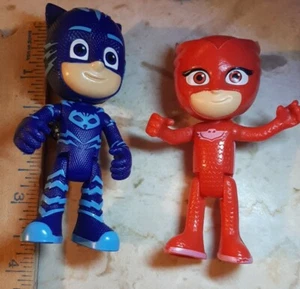 PJ Masks Actionfigur Spielzeug 2 Stück Catboy, Owlette - Bild 1 von 5