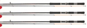 3ea ZEBCO CRAPPIE FIGHTER 10' STÄBE NUR STANGE CRFUL102LA-ROD ORANGE/SCHWARZ - Bild 1 von 3