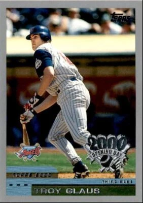 2000 Topps Opening Day Troy Glaus a Anaheim Angels #40 - Image 1 of 2