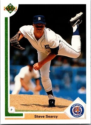 1991 Upper Deck - #338 Steve Searcy - Image 1 of 2