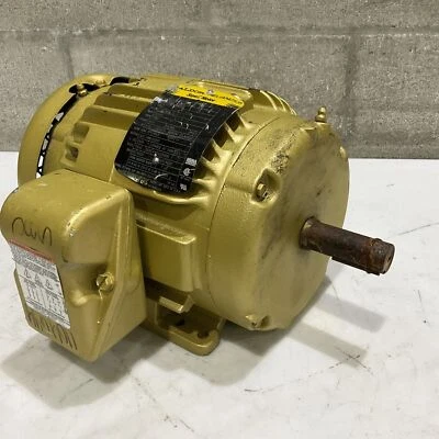 BALDOR RELIANCE EM3581T SUPER E MOTOR 1HP 230/460V 3/1.5A 1750RPM U4M - Image 1 of 4
