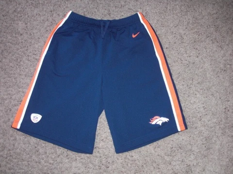DENVER BRONCOS Nike Training athletic SHORTS Youth XL Cover