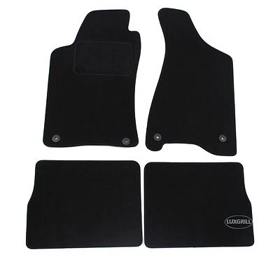 Floor mats car mats suede for Audi 80 B-4 1991-1996 4 pieces fitted round - Image 1 of 4
